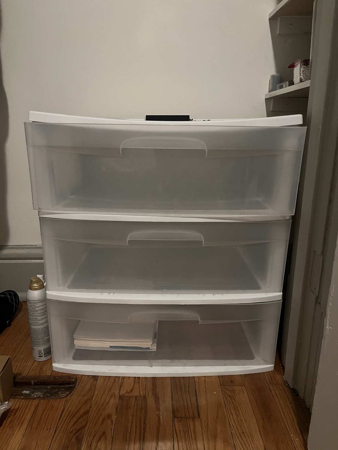 plastic drawer (3 shelves)
