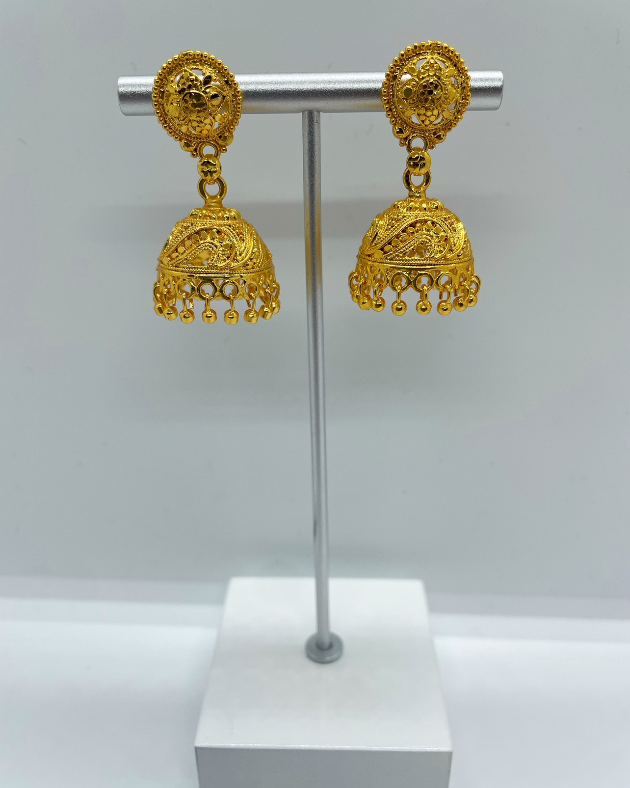 Jhumka Style Fashion Statement Earrings image indicator(5)