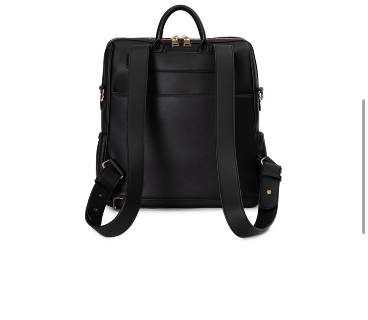 YUUMA Original Bag - Onyx - Backpack - Black - Baby Bag 🥕 image indicator(6)