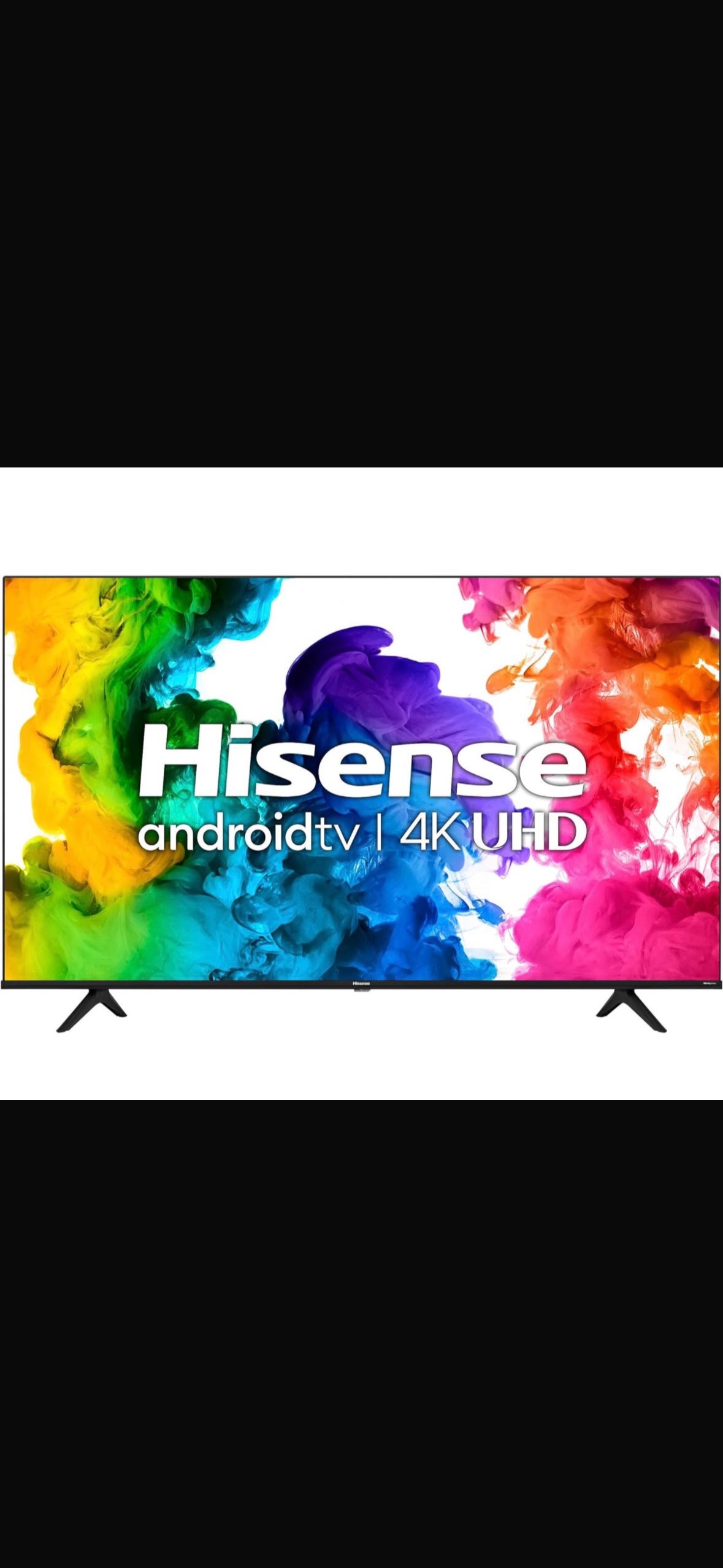 For sale: Hisense 43A68G Smart Ultra HD 4K TV, 43 inches.
