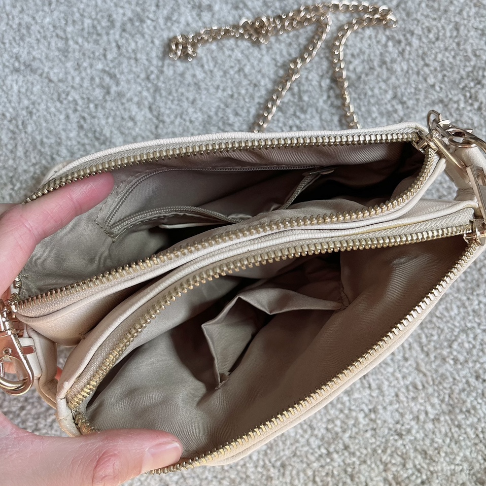 MMS studded & rhinestones clutch crossbody bag image indicator(3)