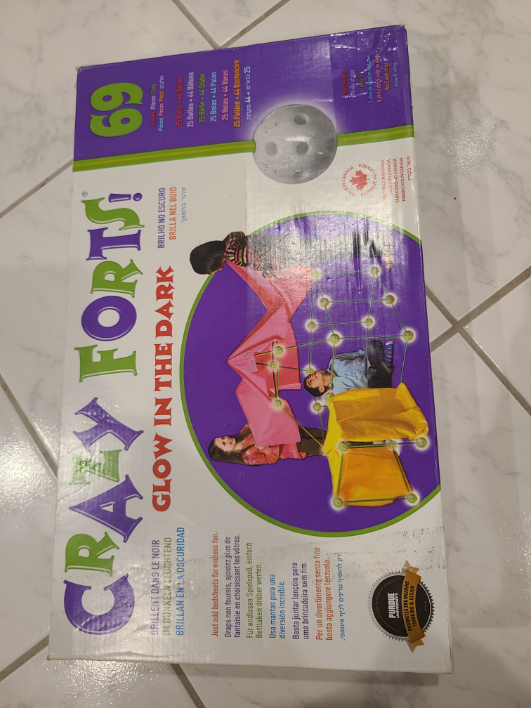 Crazy forts glow in the dark complete set thumbnail