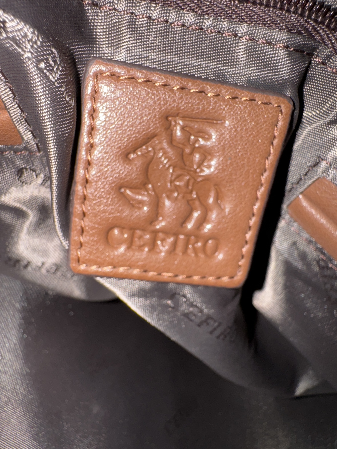 Women leather CEFIRO bag - photo 3