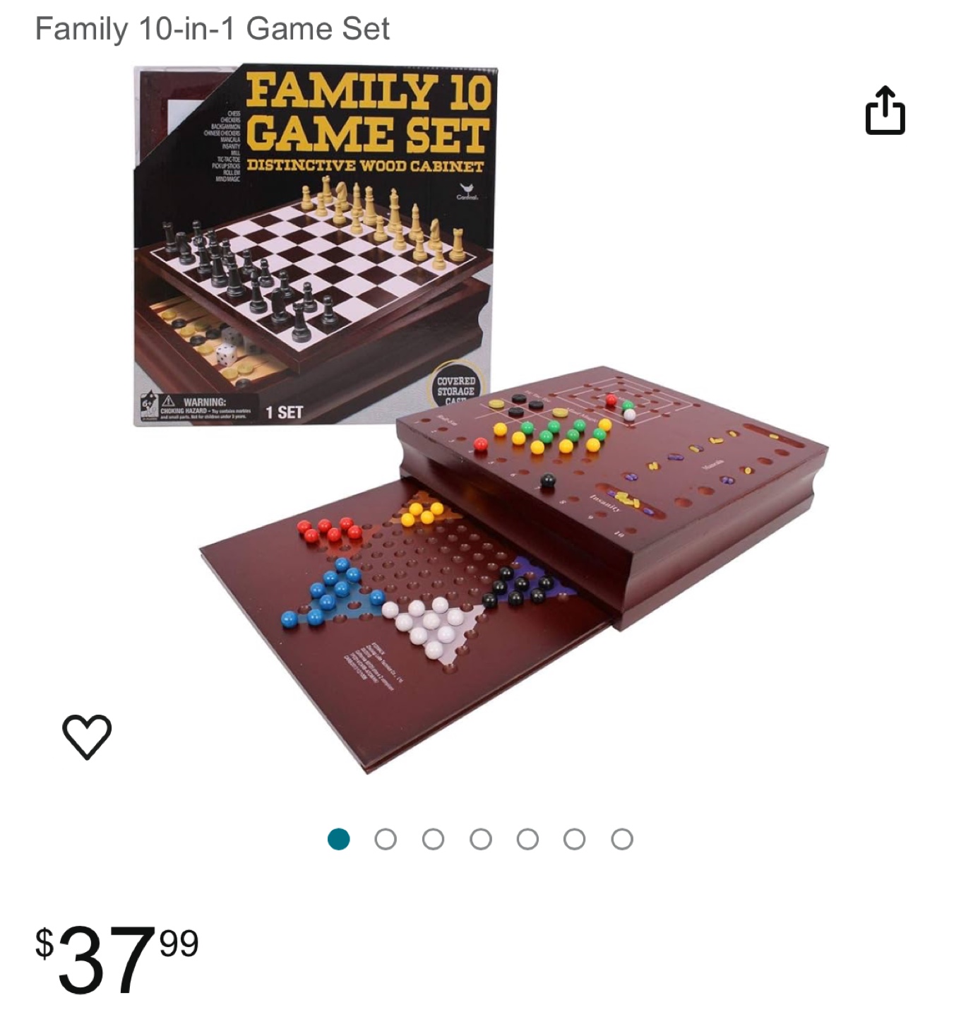 Family 10 Games Set - photo 4