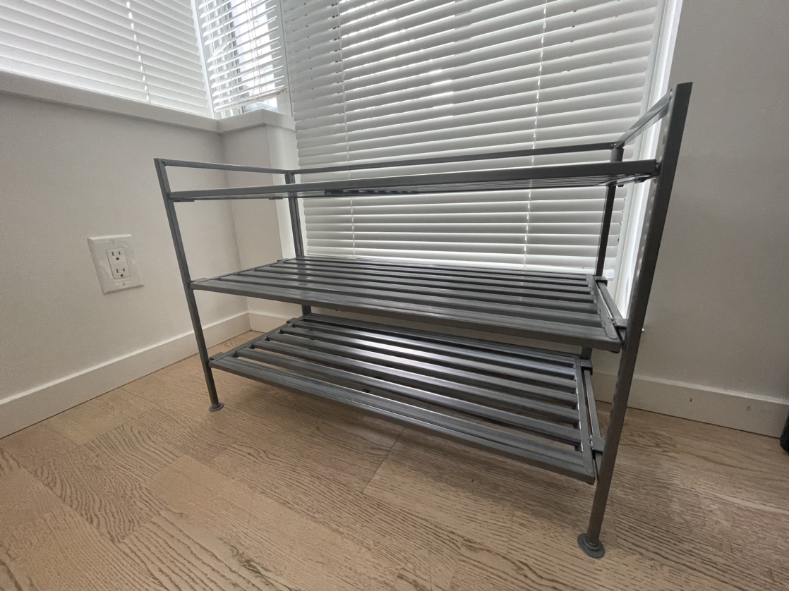 Seville Classics 3-Tier Metal Shoe Rack image indicator(2)