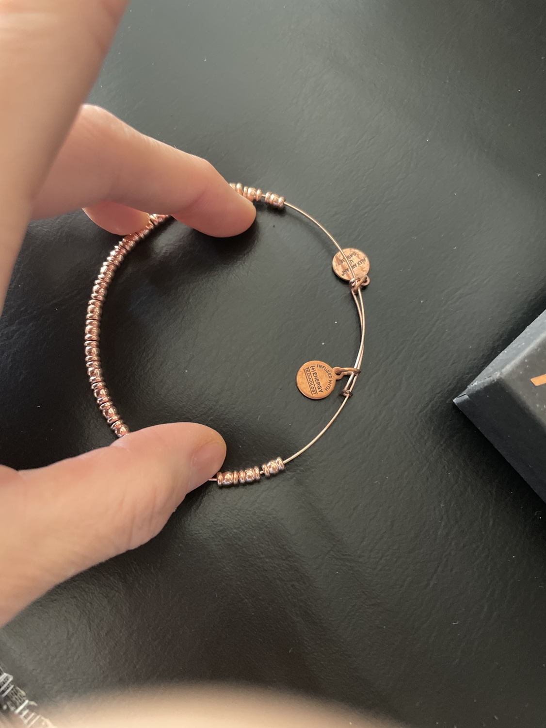Alex And Ani rose gold bracelet image indicator(3)