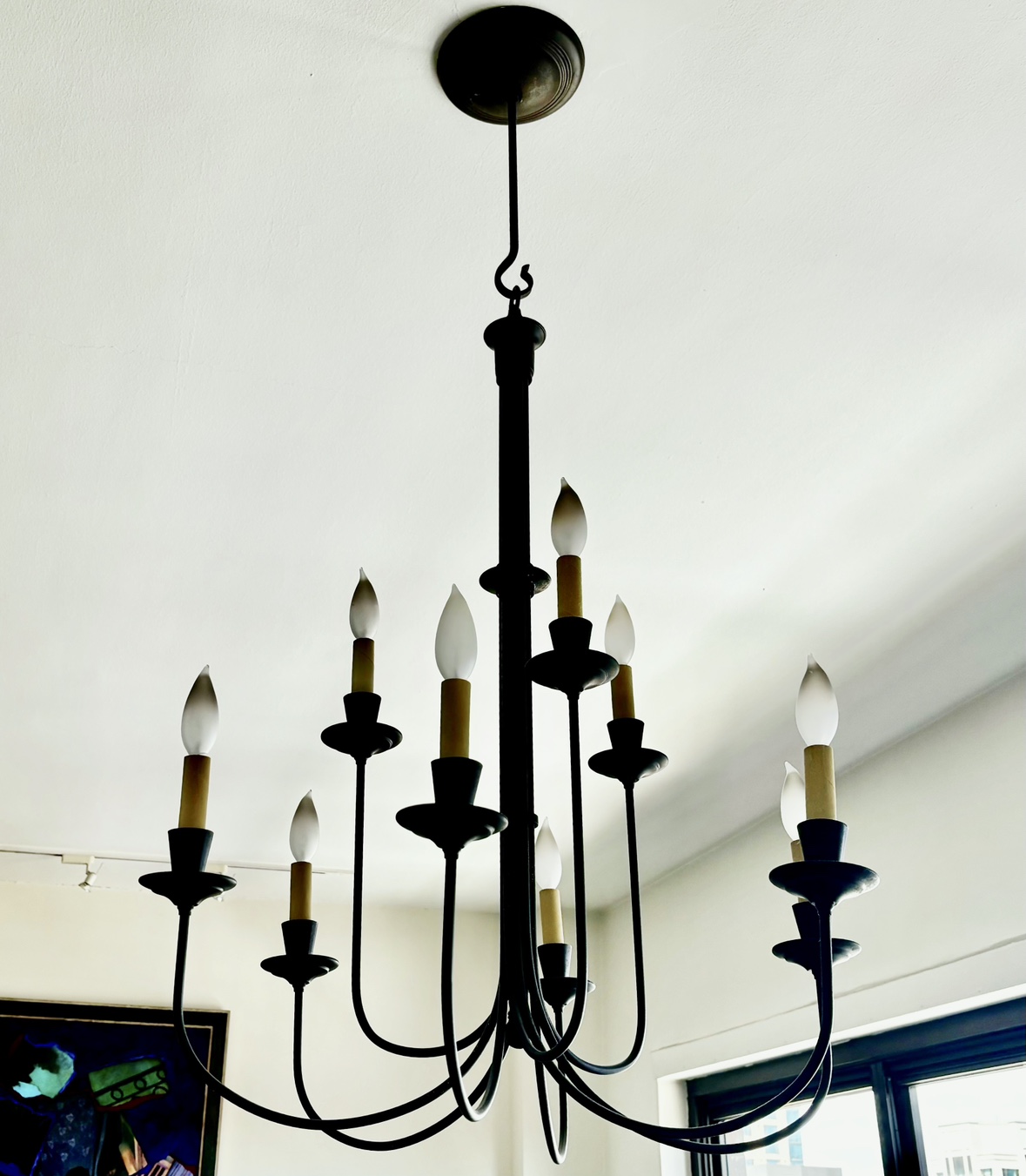 Wrought Iron Chandelier