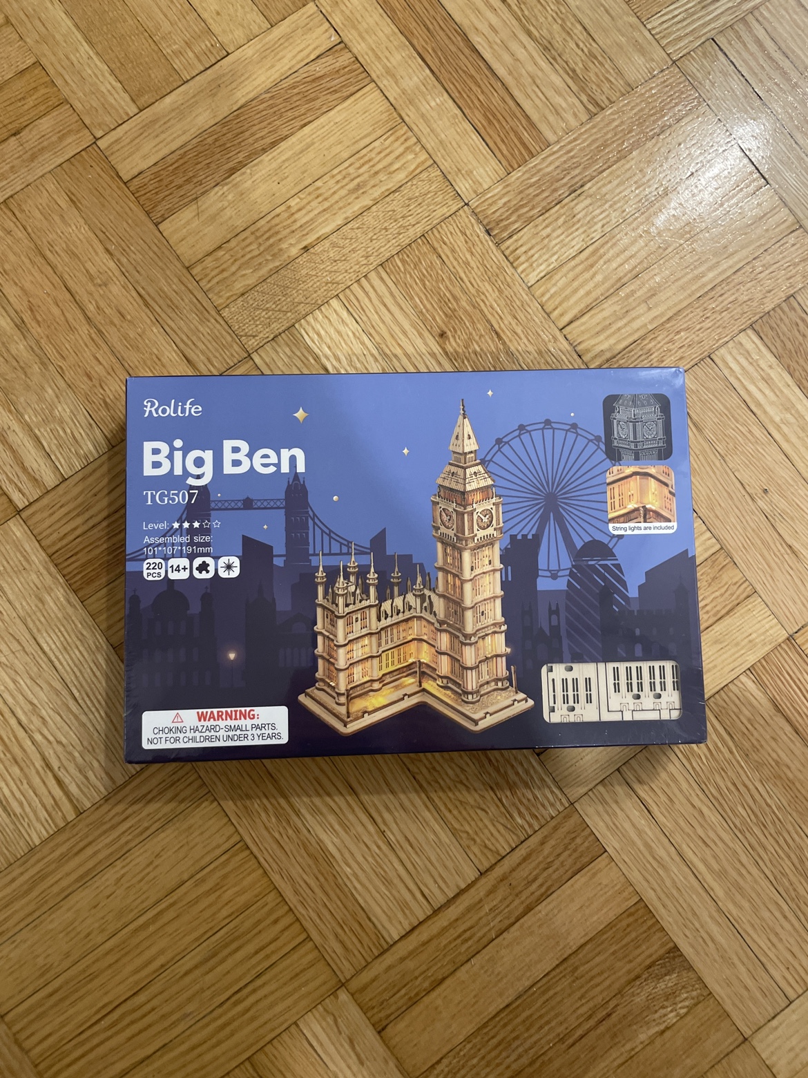 Big Ben wooden puzzle thumbnail