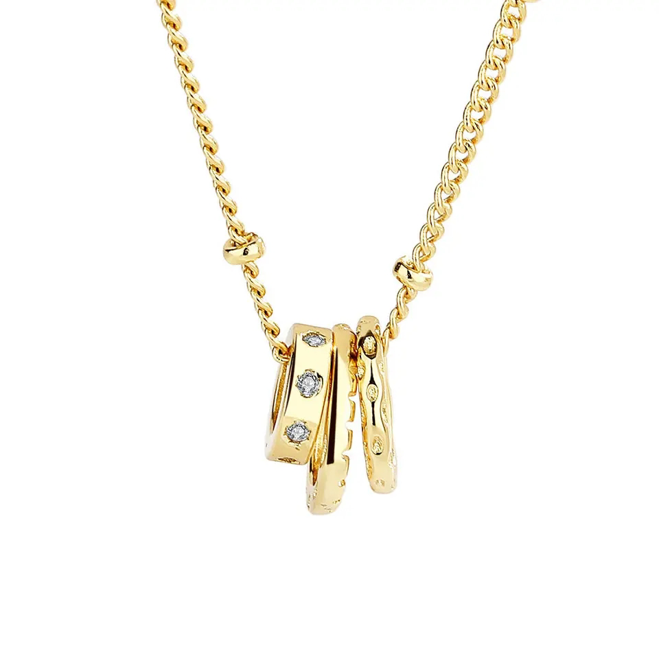 Triple Ring Necklace image indicator(4)