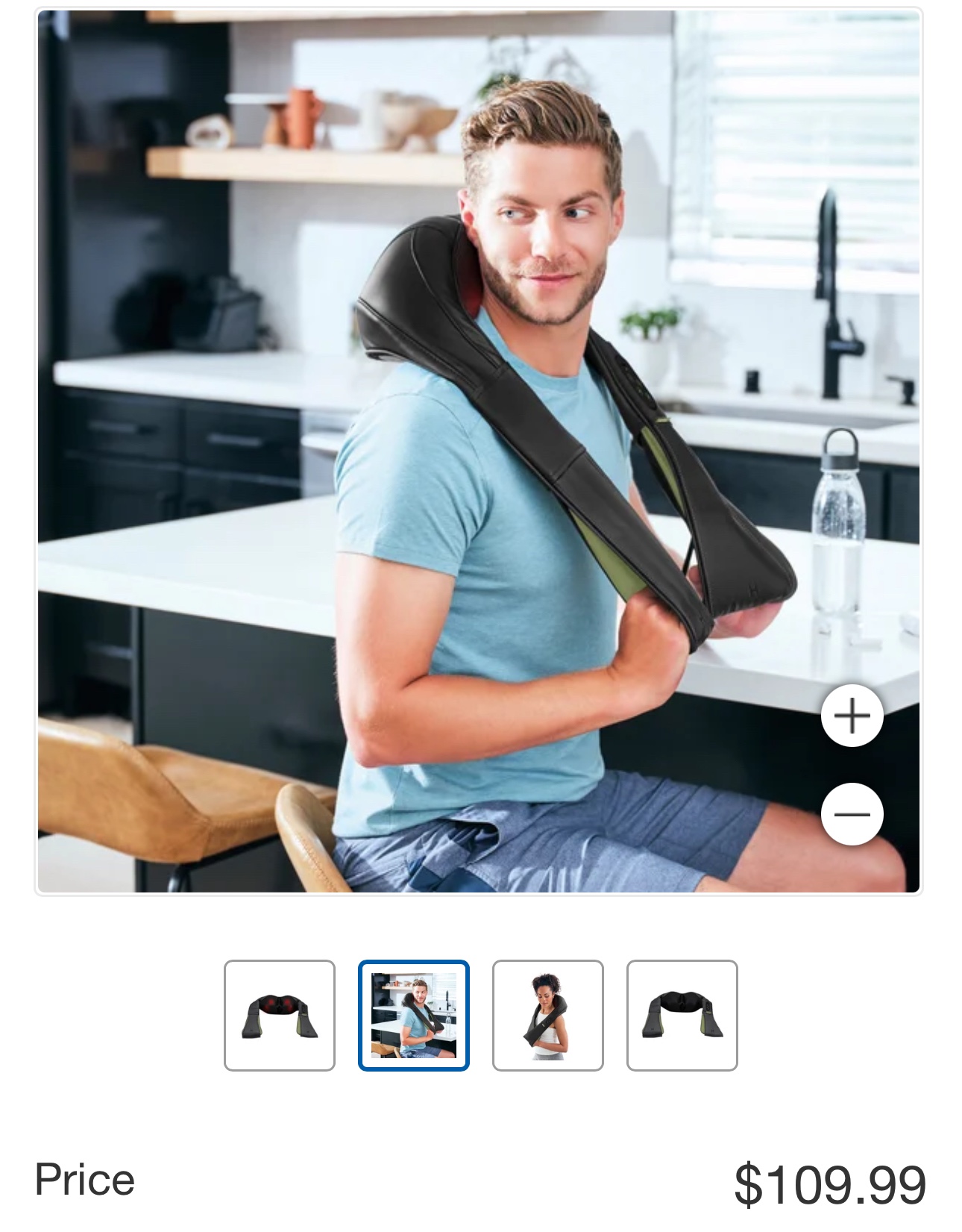 Homedics shiatsu shoulder neck massage - photo 3