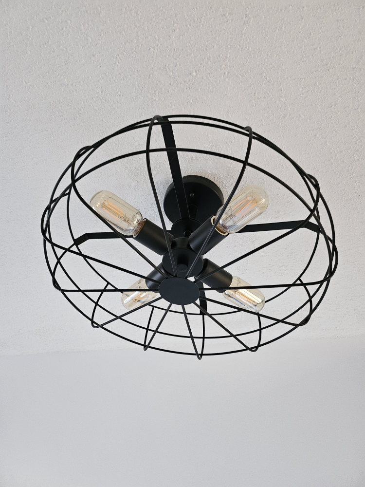 Farmhouse/Industrial Ceiling Light