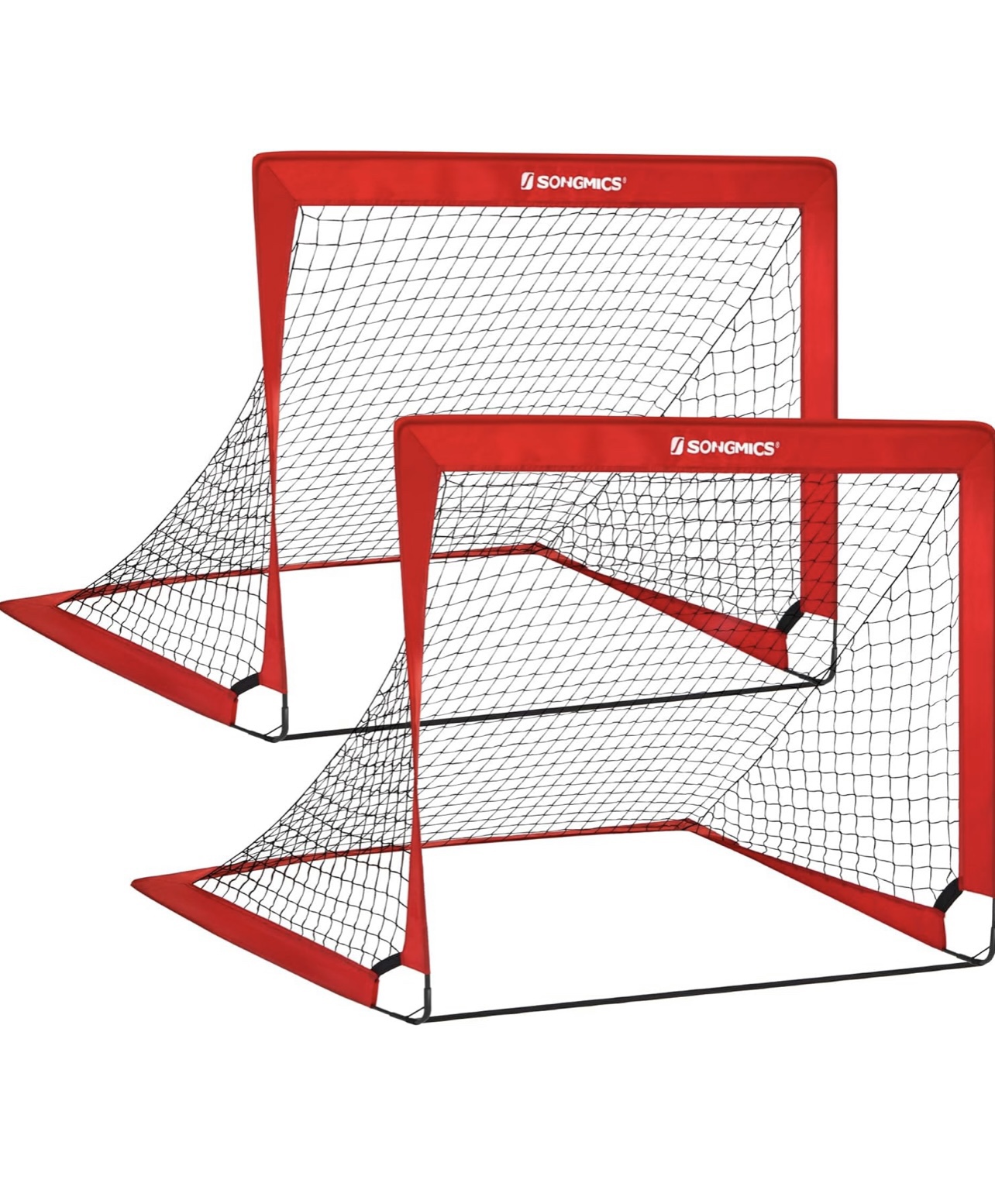 SONGMICS Kids Soccer Goals for Backyard thumbnail