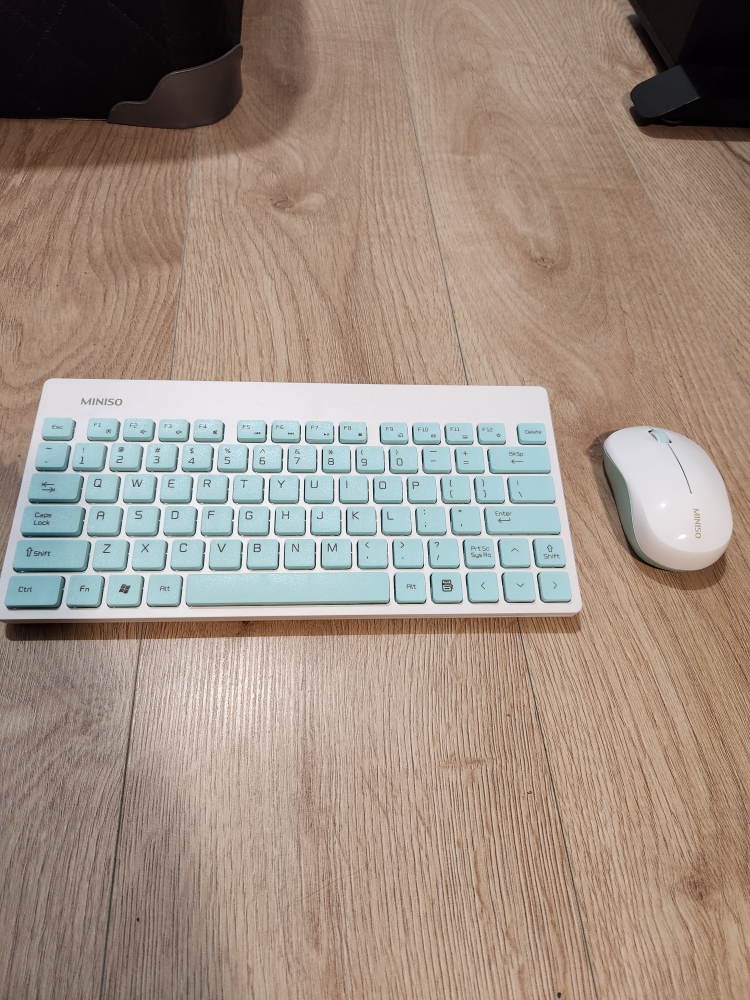 Wireless Keyboard and Mouse Miniso 2 in 1 Open Box - photo 3