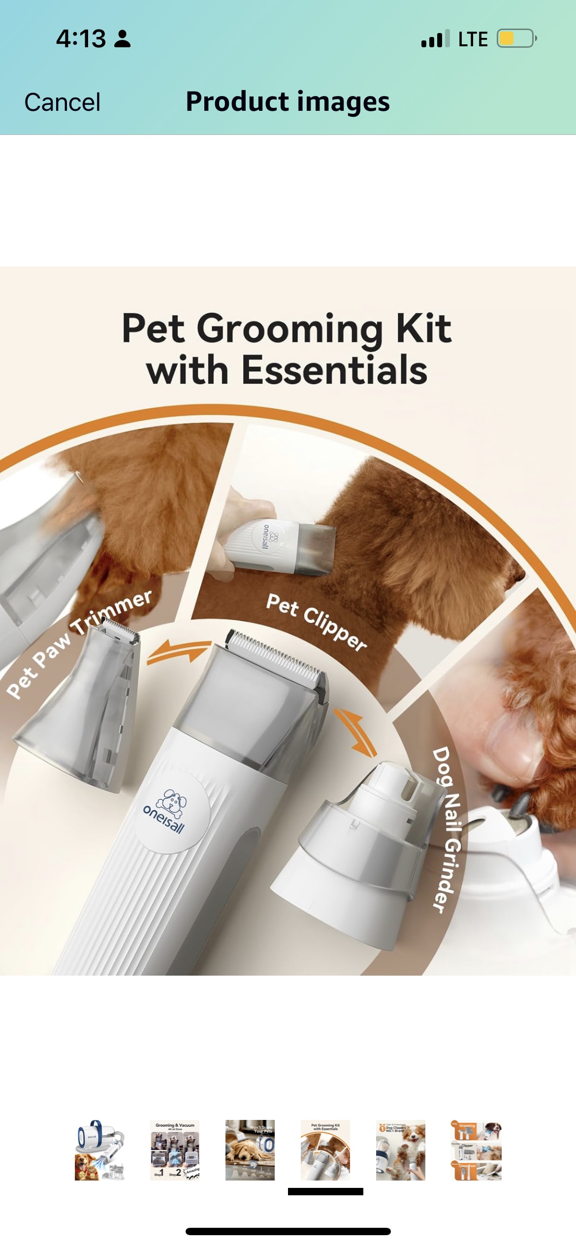 NEW One is all Pet grooming kit 7pcs - photo 4