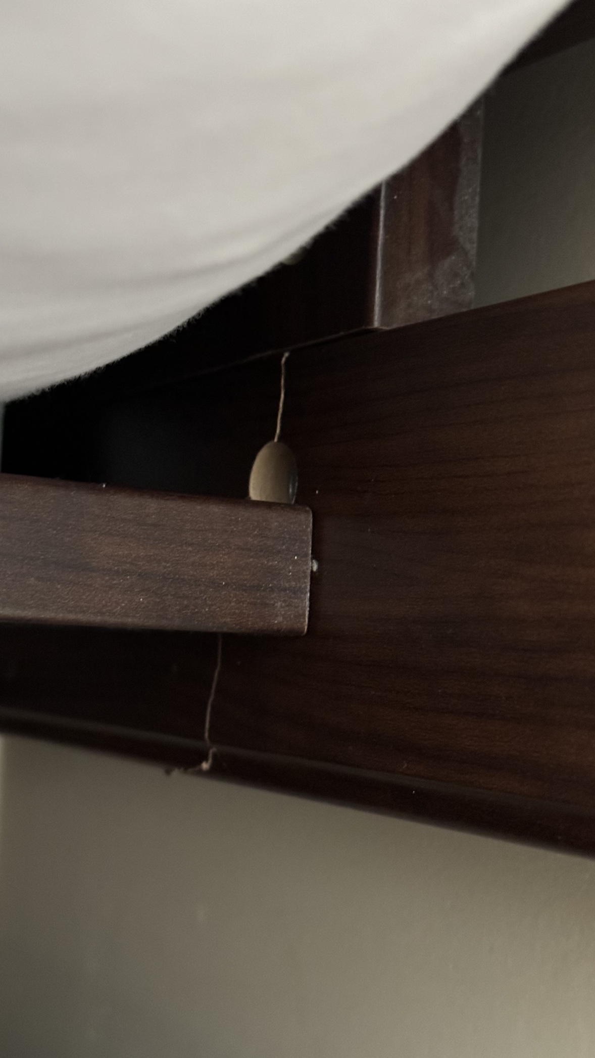 Songesang IKEA bed frame queen size with mattress and protector - photo 4