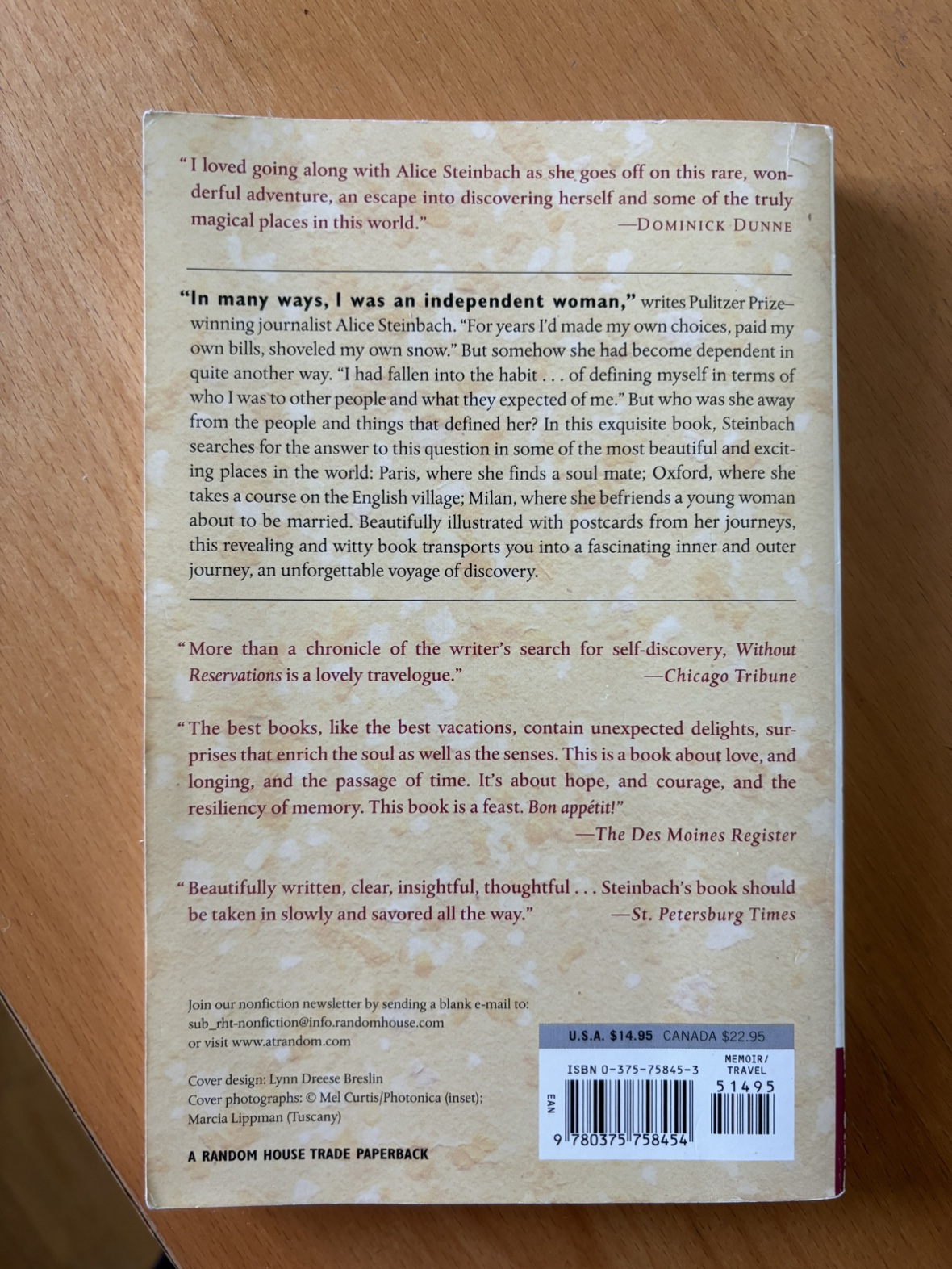 Without Reservations: The Travels of an Independent Woman image indicator(2)