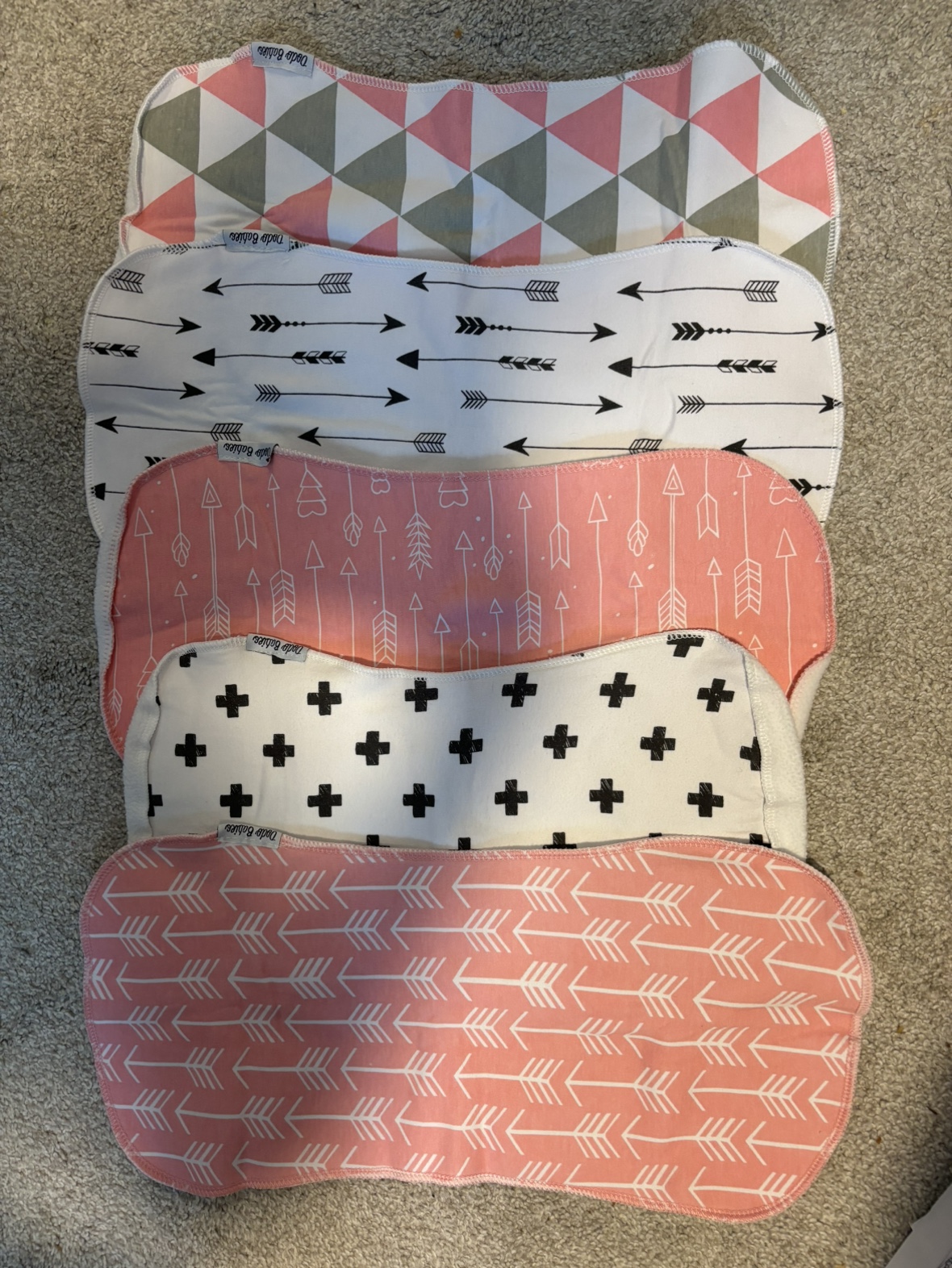 Brand New Burp Cloths