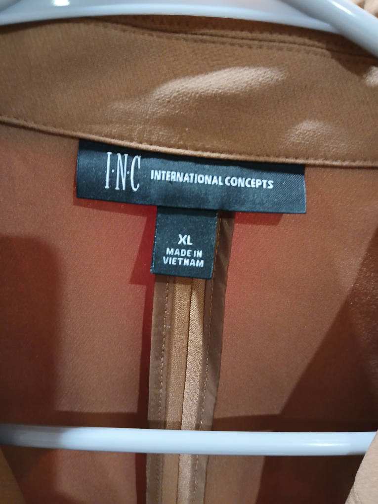 xl brown INC blazer - photo 3
