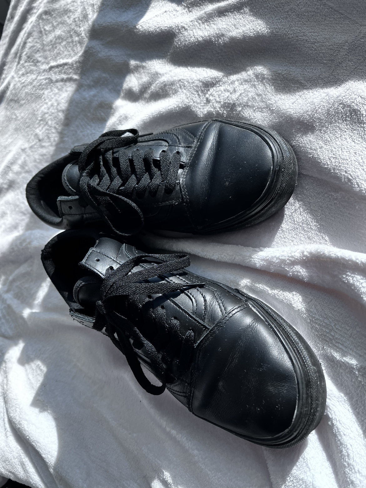 Black Vans (9.5 US Men)