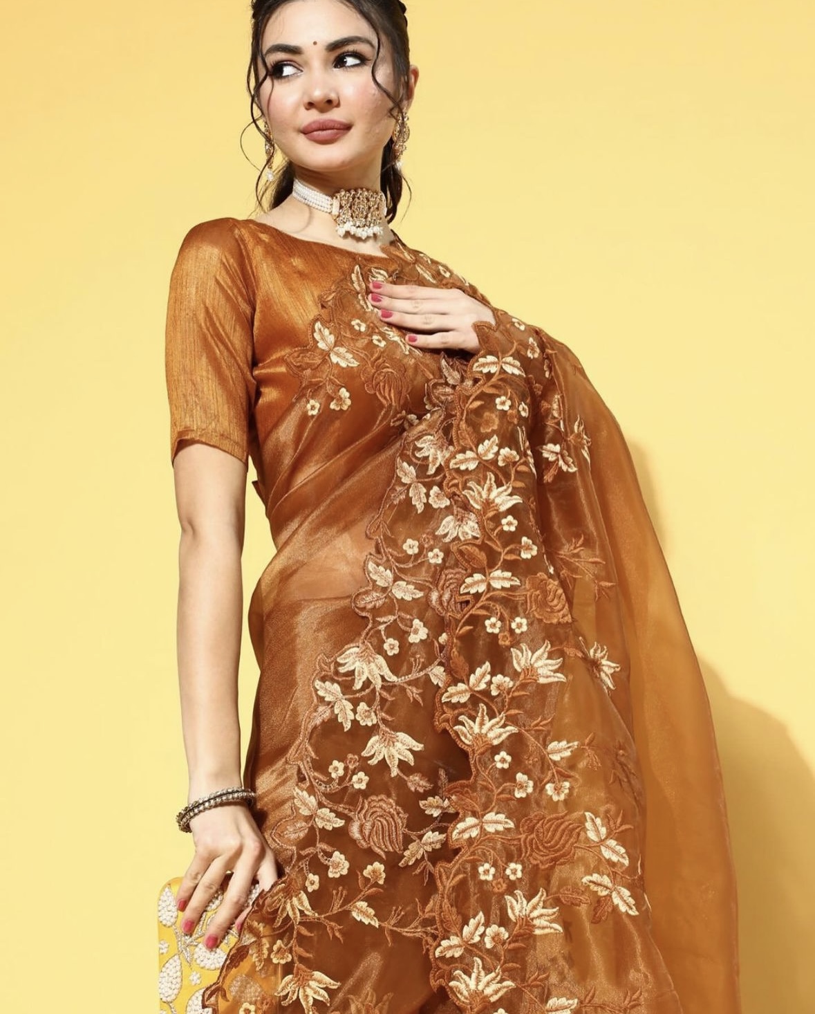 Organza Saree