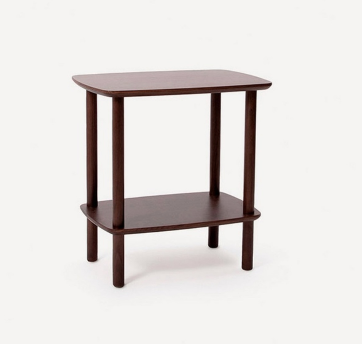 Burrow Serif side table (Walnut)