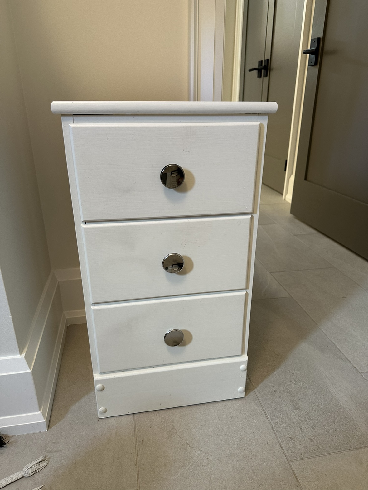 Side table with drawers