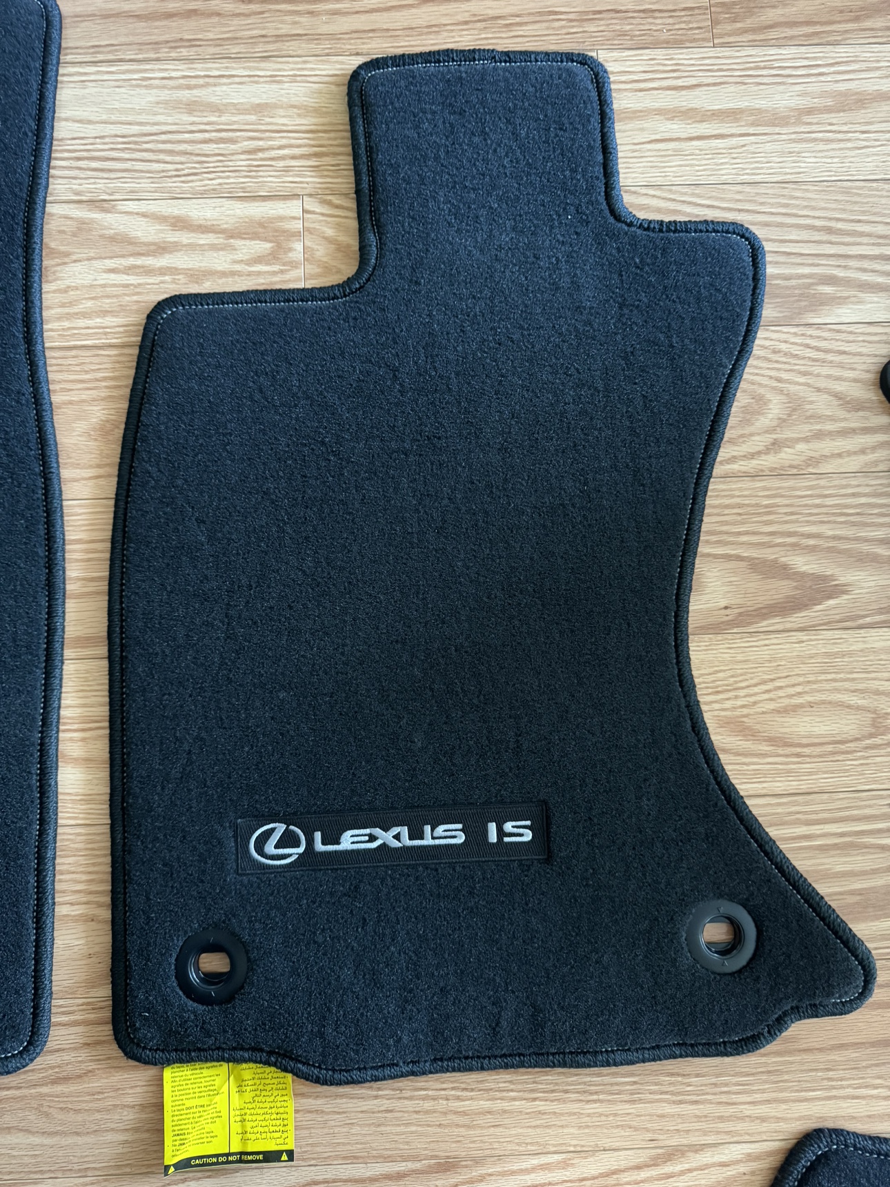 OEM Lexus IS Carpet Mats thumbnail