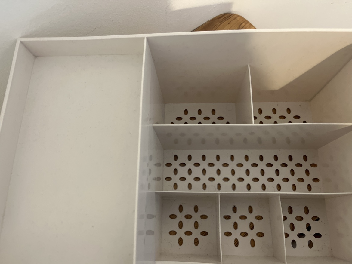 White 3-Tier Drawer Organizer image indicator(3)