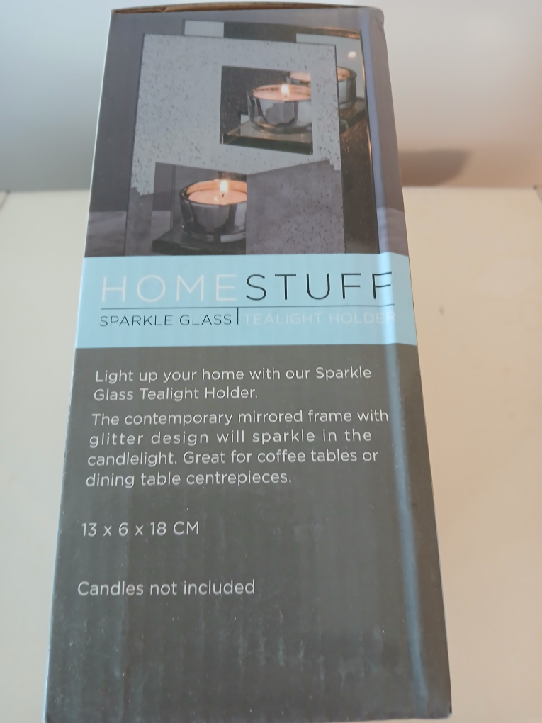 🆕️Sparkle Glass Tealight Holder. Non-negotiable. image indicator(2)