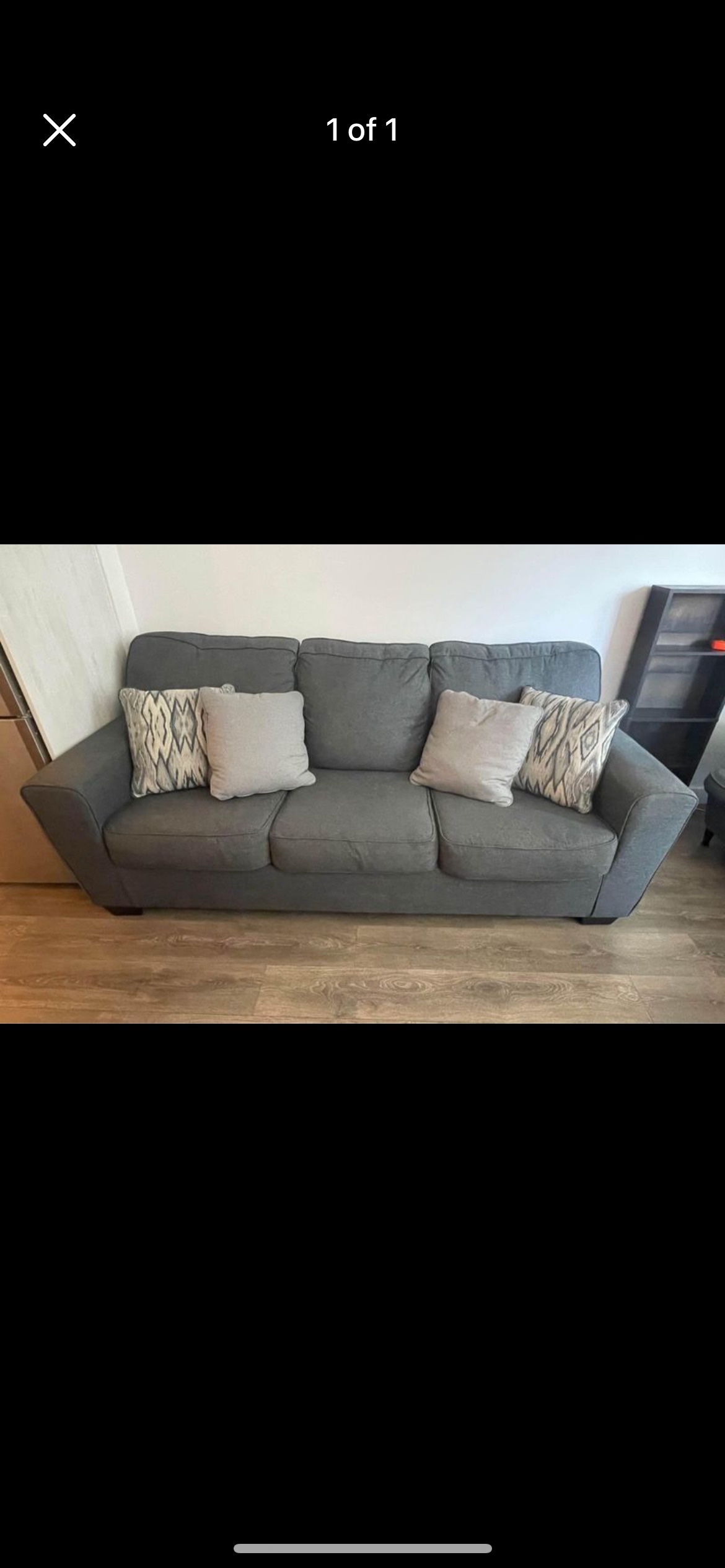 Ashleys 3 seater sofa