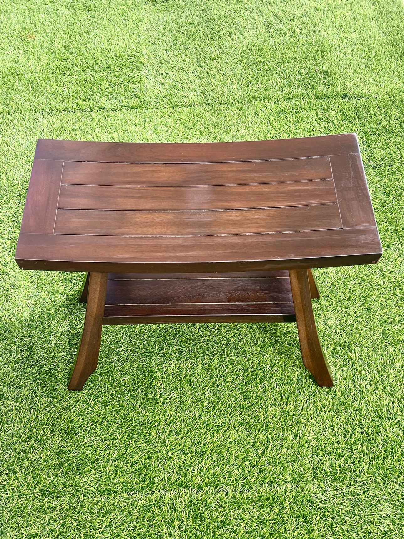 DecoTeak® Satori® 18" Teak Wood Chair or Bench in Woodland Brown - photo 3