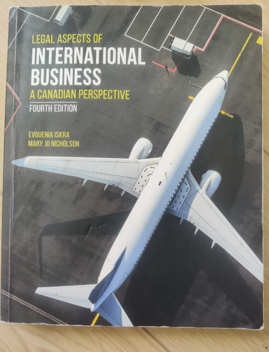 Legal Aspects of International Business