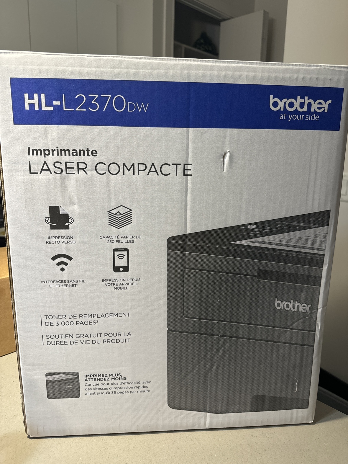 Brother compact laser printer