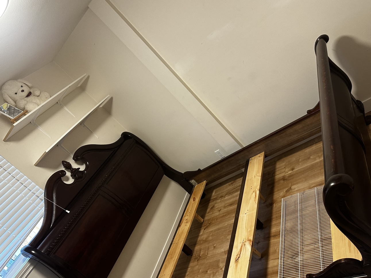 Queen size bed frame