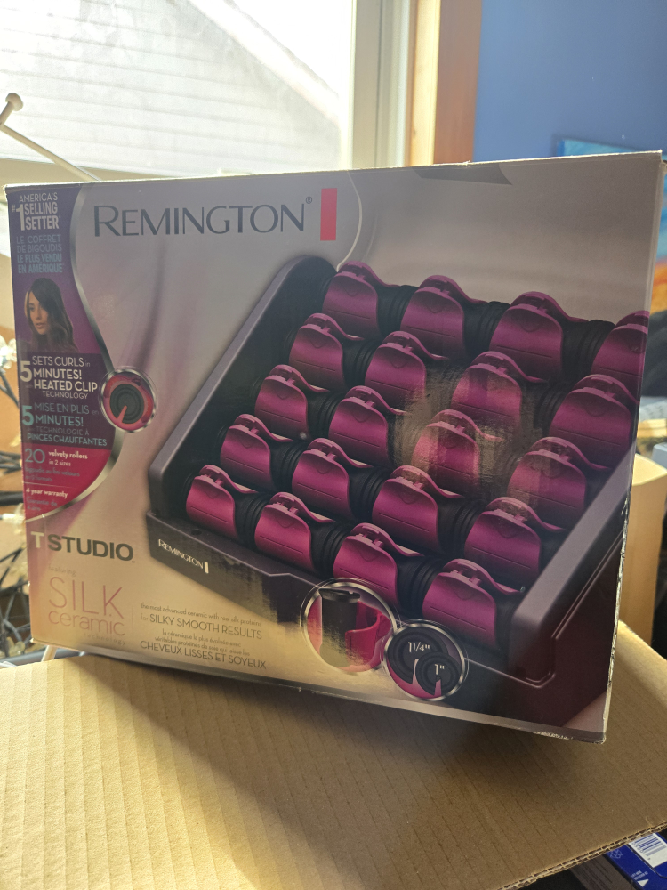 Remington hair roller kit
