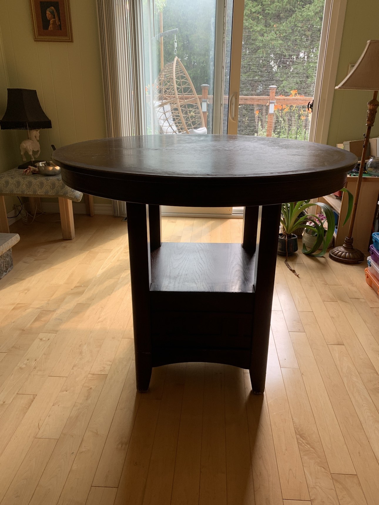 Round breakfast table with optional chairs - photo 2