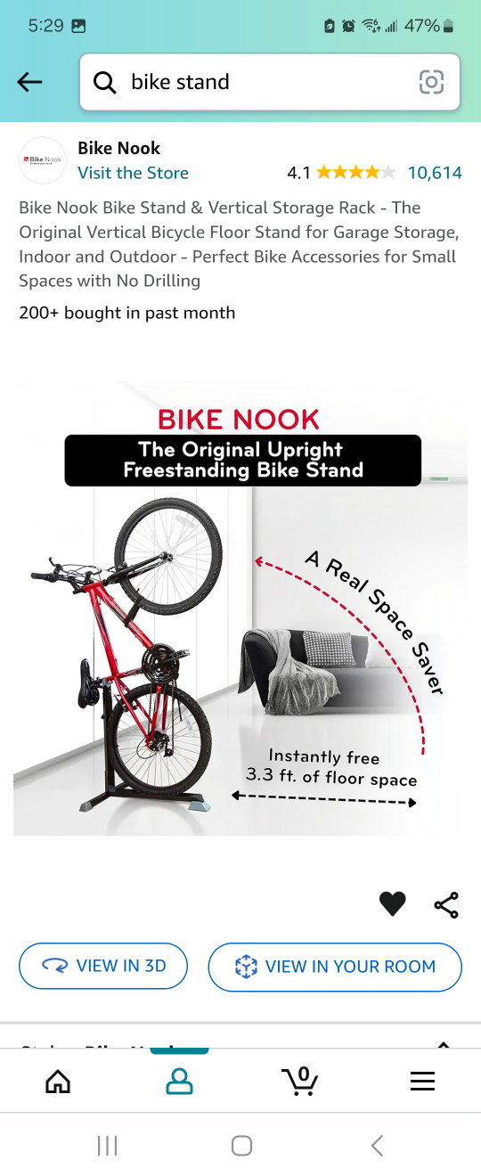 BikeNook, quick and easy indoor bike storage image indicator(2)