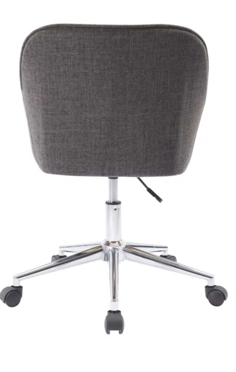 Alcaraz Fabric Office Chair with Chrome Base - photo 2