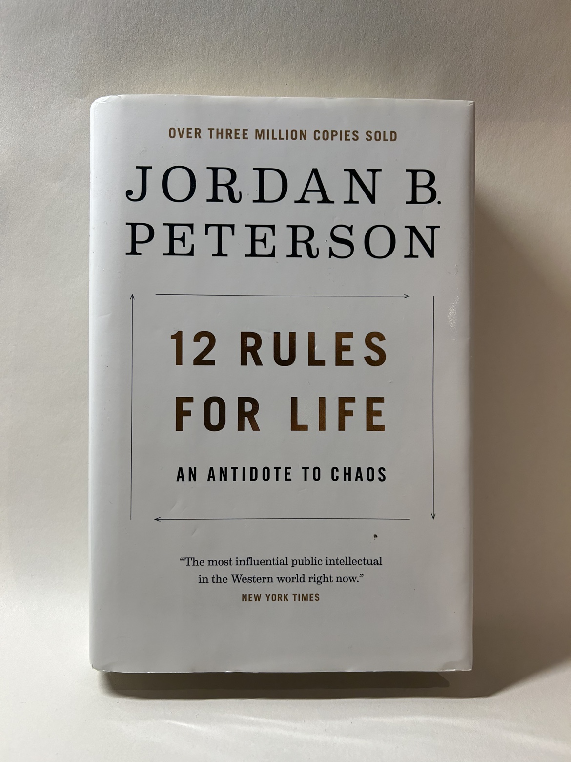 12 rules of life hardcover by Jordan Peterson thumbnail