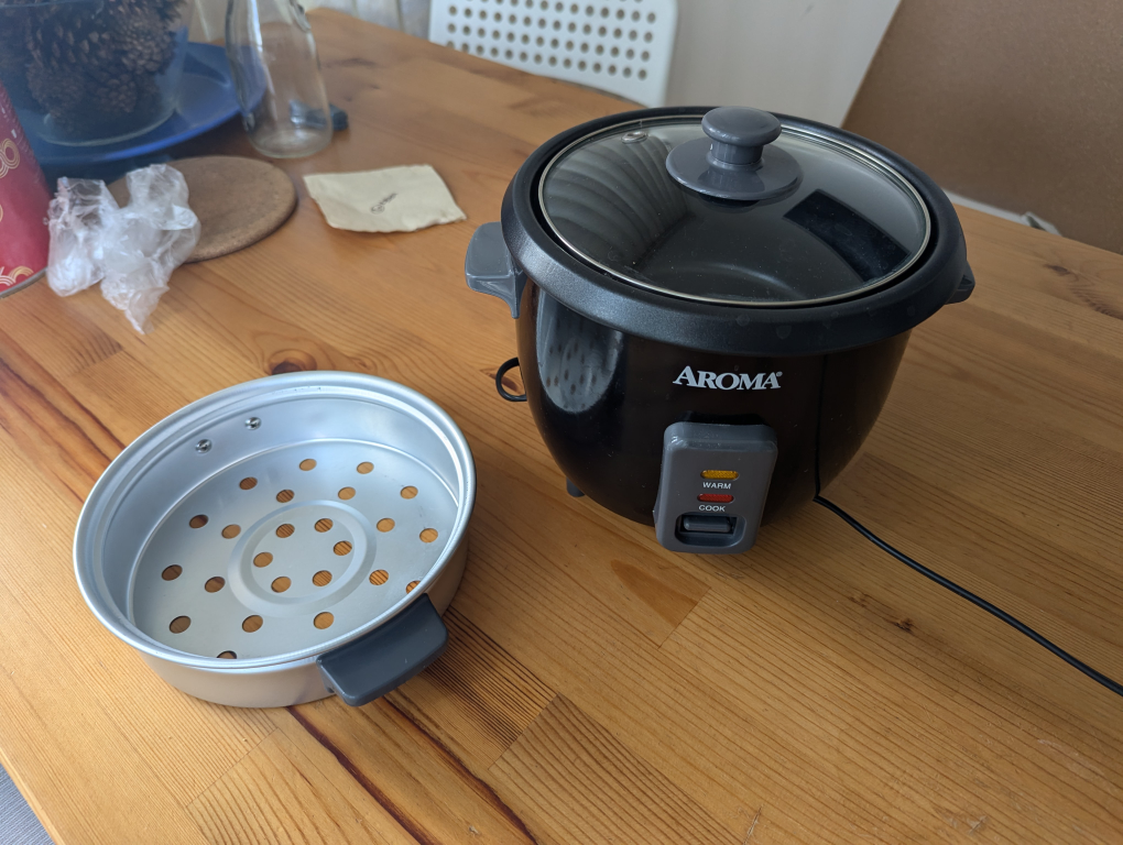 Aroma rice cooker 3cup