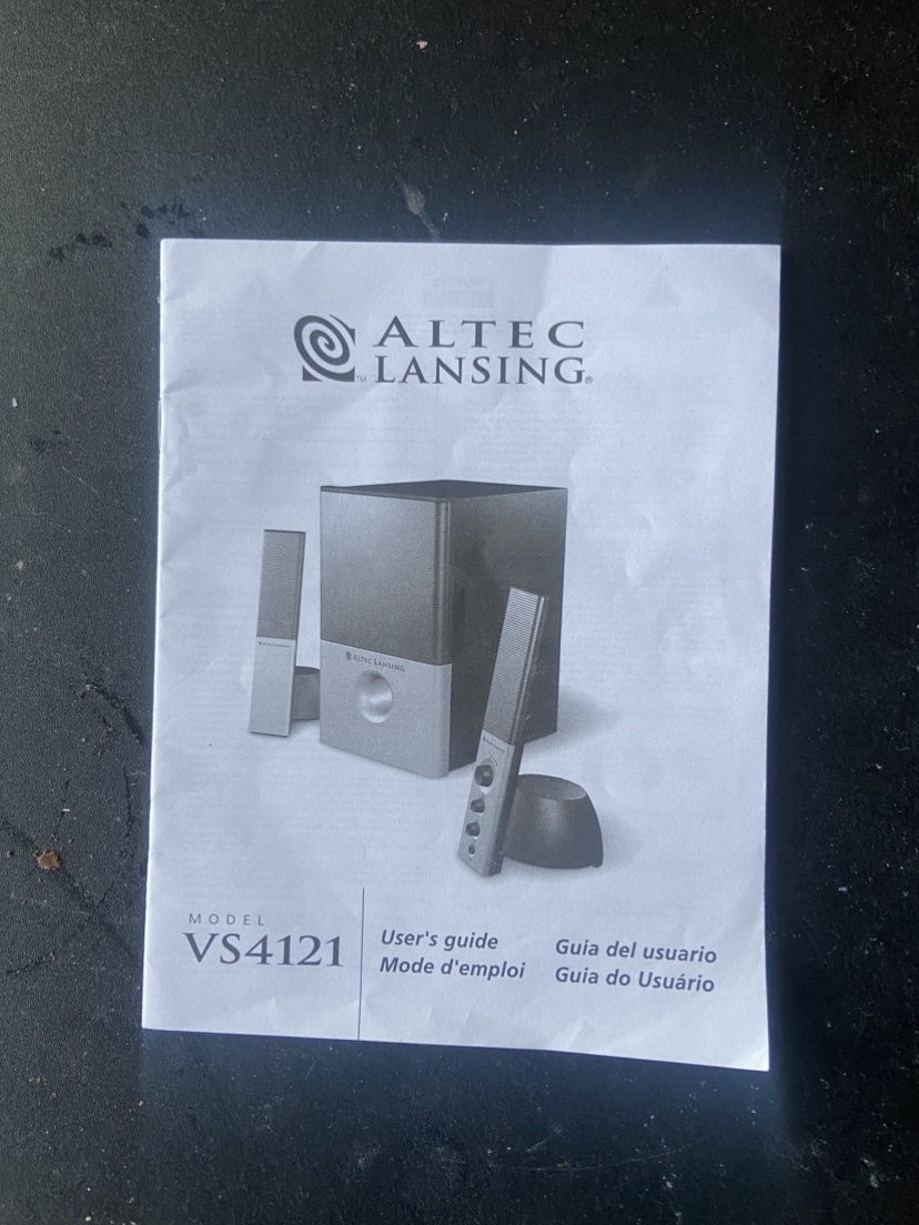 Altec Lansing speaker - photo 2