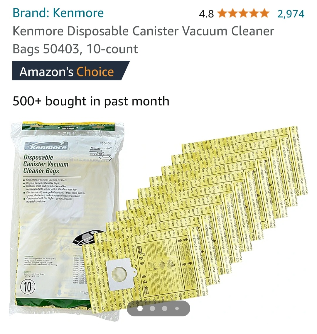 FREE Kenmore Elegance Vacuum Cleaner - photo 5