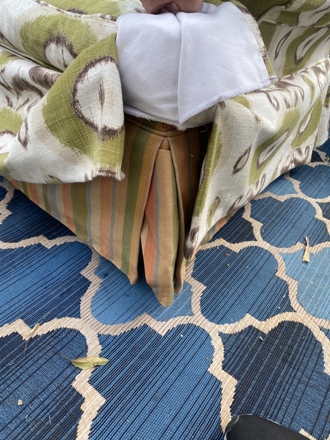 Pair Crate & Barrel Slipcovered Club Chairs  Chairs. - photo 2