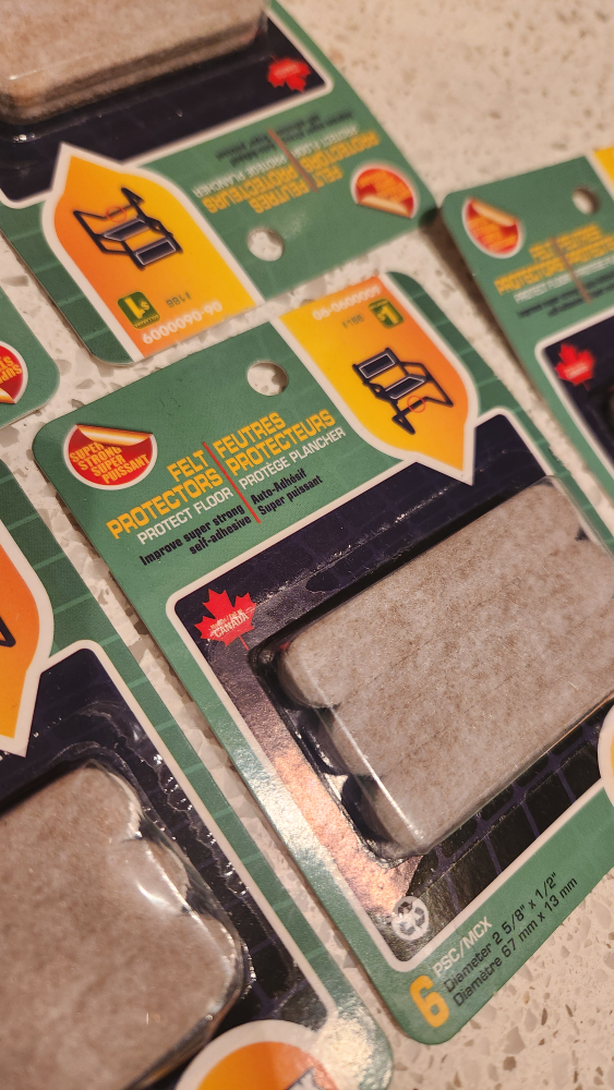 #freecycle felt floor protectors image indicator(2)