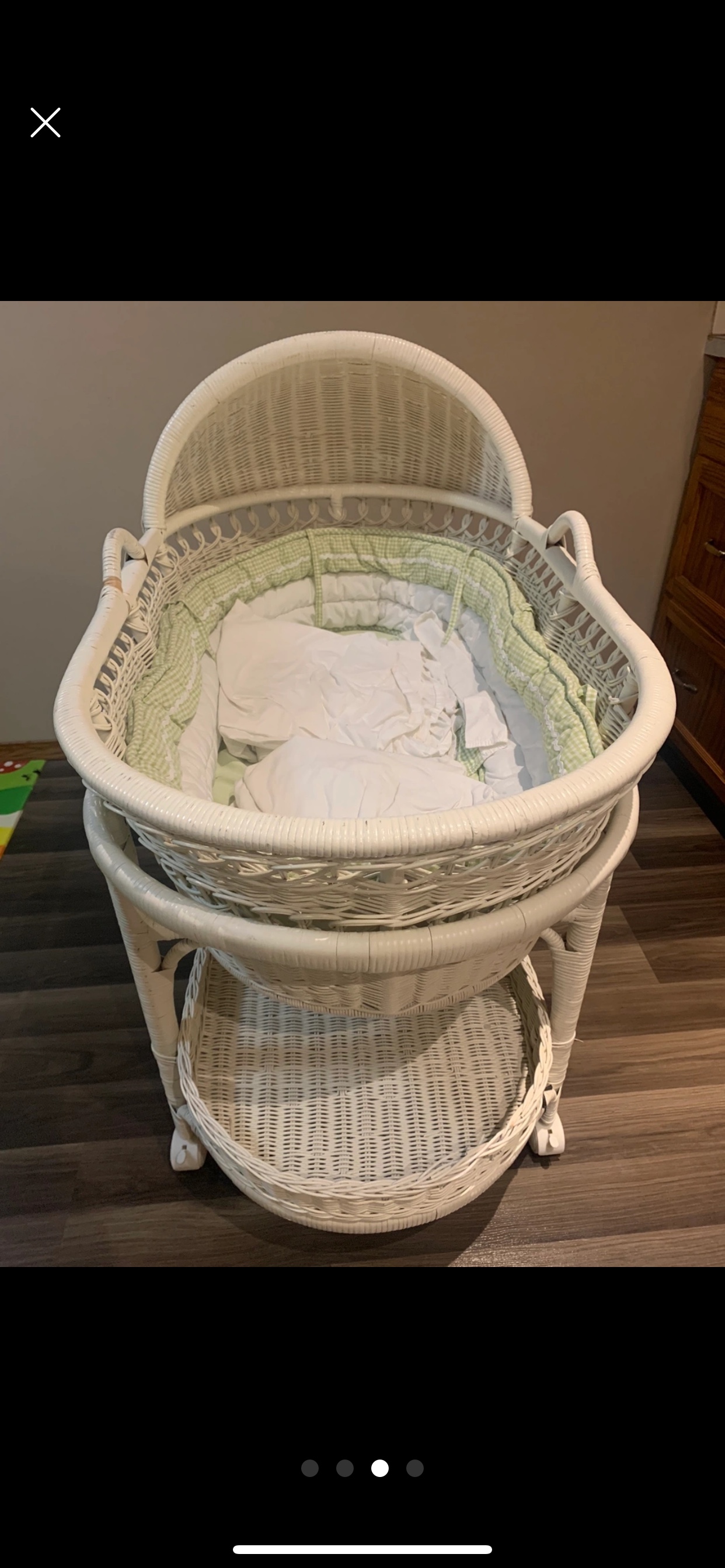 Baby crib bed Pick up only - photo 3