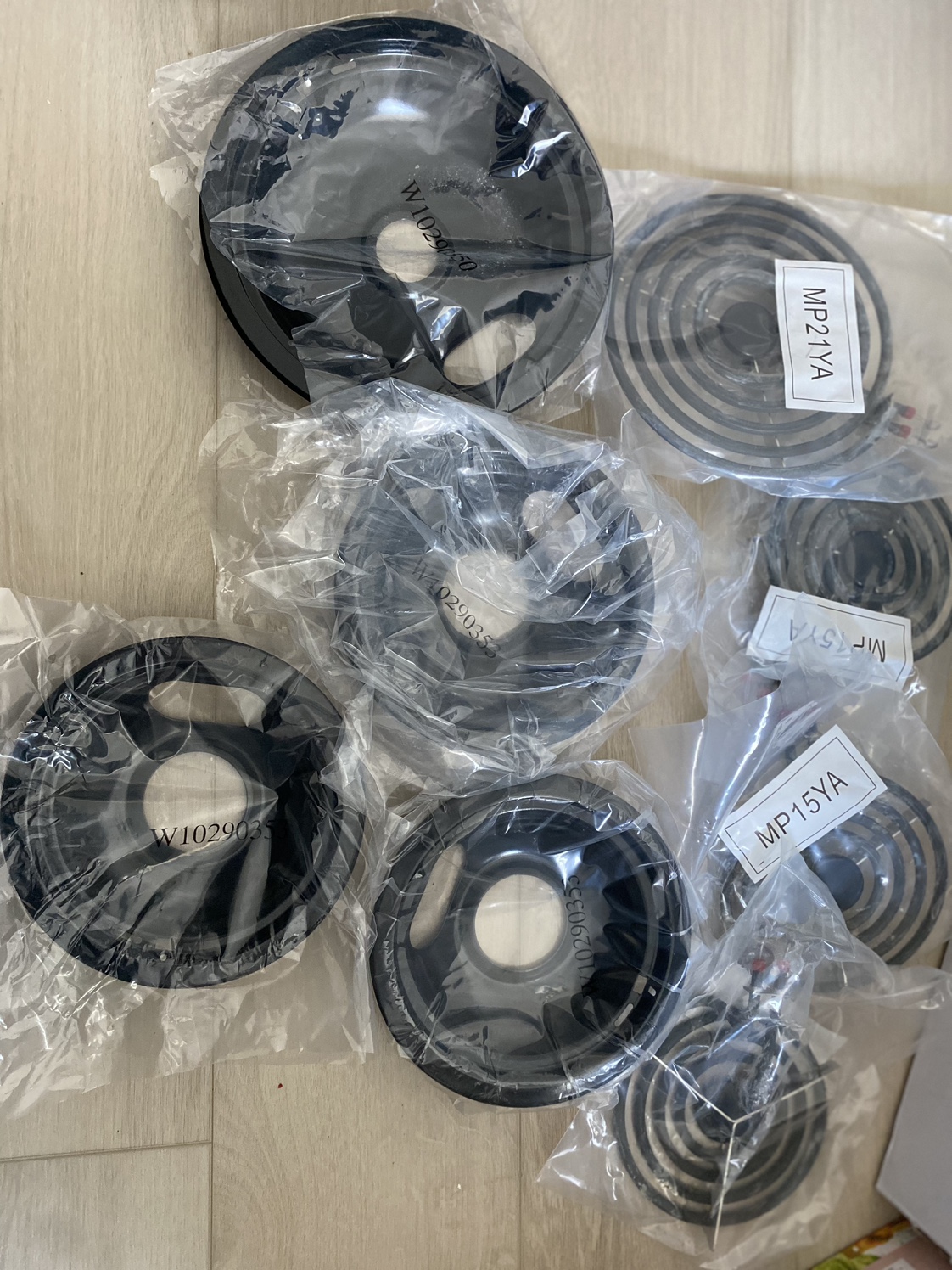 Electric Range Burner Elements