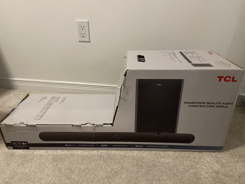 Brand new Bluetooth soundbar & subwoofer image indicator(2)