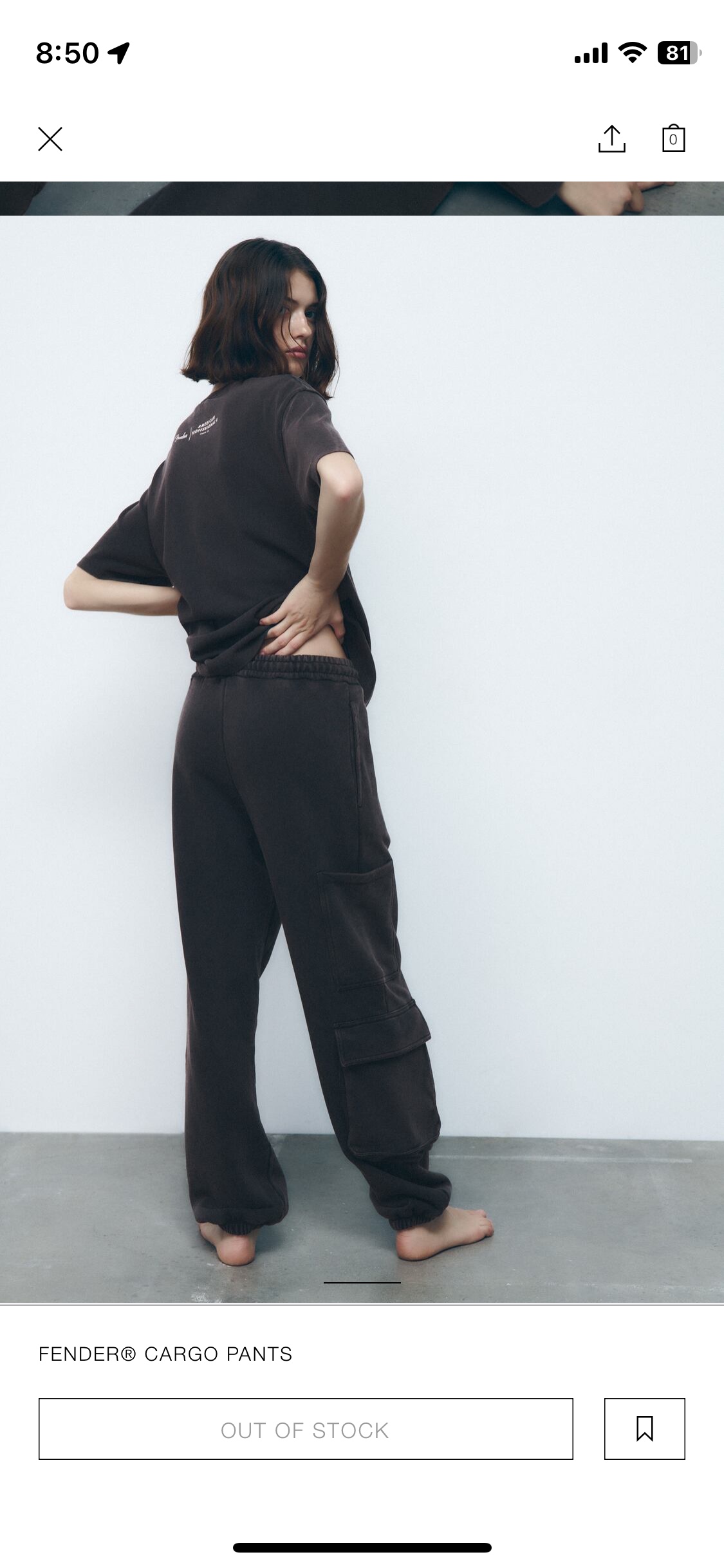 Zara Cargo jogger pants M - photo 5