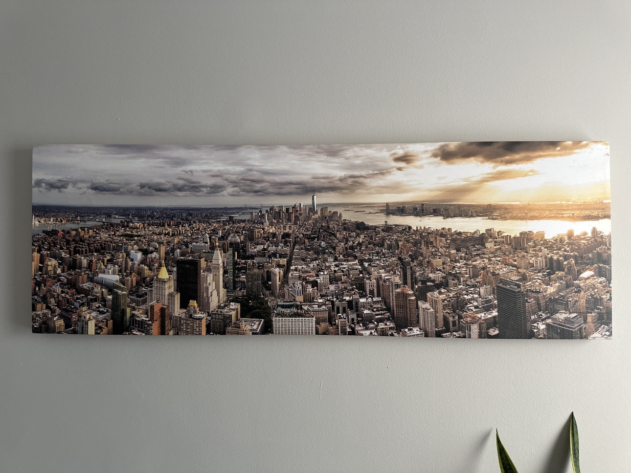 NYC skyline (south view from midtown( thumbnail