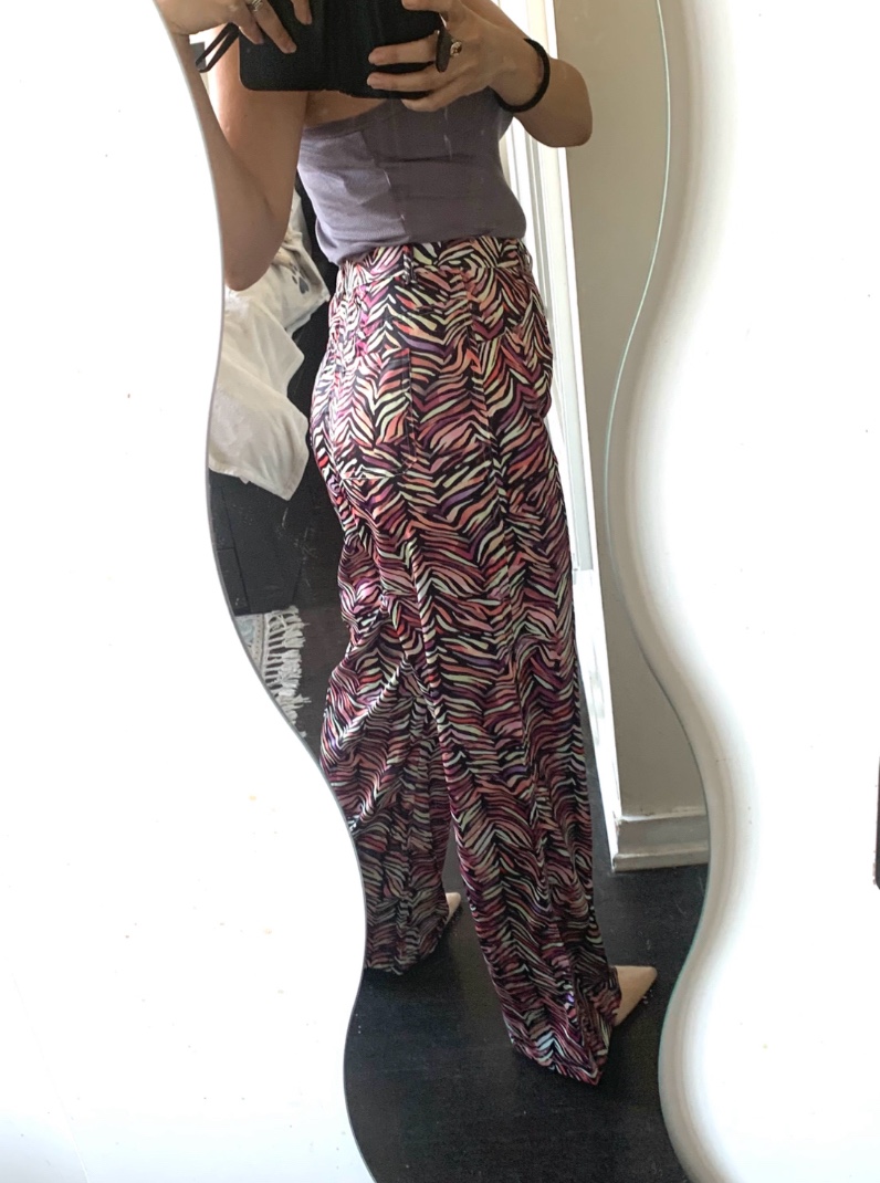 BNIP high waisted colourful trousers size 6 (m) ⚽️ image indicator(6)